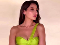 Nora Fatehi looks like an efforless beauty in green