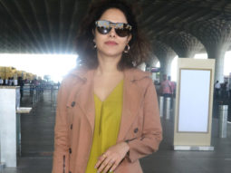 Nushrratt Bharuccha does the Main Khiladi hookstep with a pap at the airport