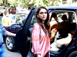 Photos: Aditi Rao Hydari and Siddharth spotted at a restaurant in Bandra