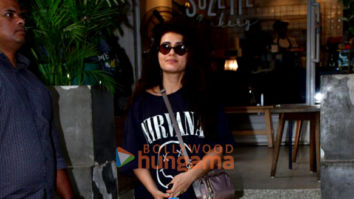 Photos: Fatima Sana Shaikh snapped at a cafe in Bandra
