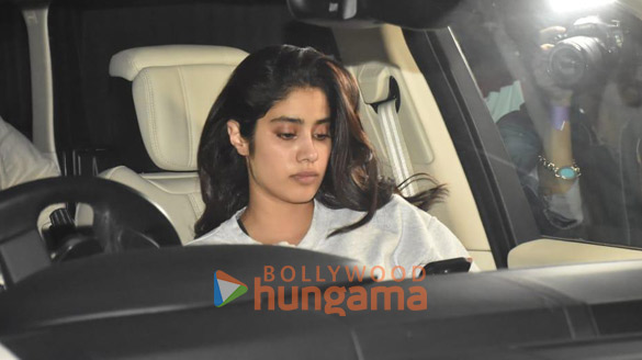 Photos: Janhvi Kapoor spotted outside a gym in Bandra