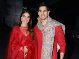 Photos: Kiara Advani and Sidharth Malhotra snapped meeting the media in Delhi after their wedding