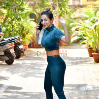 Photos: Malaika Arora and Kim Sharma spotted outside Diva Yoga in Bandra