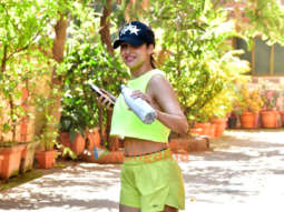 Photos: Malaika Arora spotted outside Diva Yoga in Bandra
