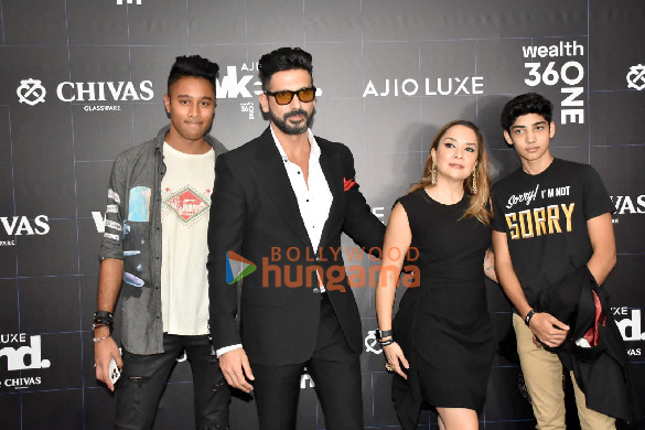 photos mandana karimi mira kapoor monica dogra saahil khan and others snapped attending the ajio luxe event at bkc4 4