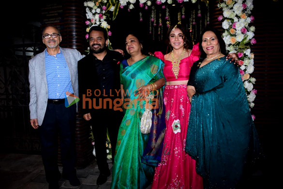photos newlyweds maanvi gagroo and kumar varun host a post wedding bash 1