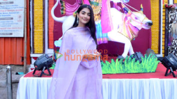 Photos: Pooja Hegde snapped during Mahashivratri celebrations