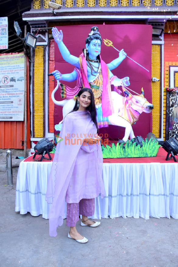 Photos: Pooja Hegde snapped during Mahashivratri celebrations | Parties & Events
