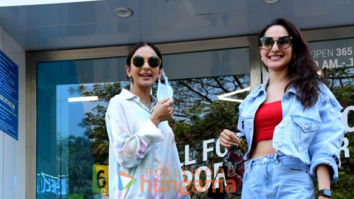 Photos: Rakul Preet Singh and Pragya Jaiswal snapped in Andheri