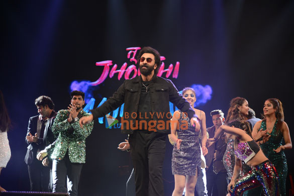 photos ranbir kapoor and pritam chakraborty snapped promoting tu jhoothi main makkaar 13