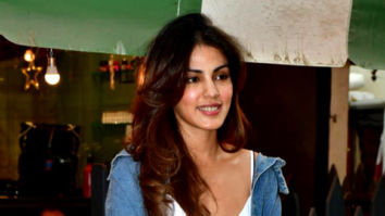 Photos: Rhea Chakraborty spotted at a salon in Bandra