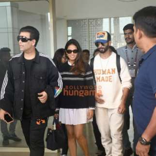 Photos: Shahid Kapoor, Mira Kapoor, Karan Johar and others spotted at Kalina airport