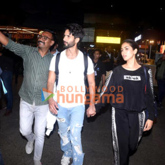 Photos: Shahid Kapoor and Mira Kapoor snapped at the airport