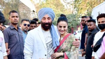 Photos: Sunny Deol and Ameesha Patel snapped promoting Gadar 2 on the sets of Bigg Boss 16
