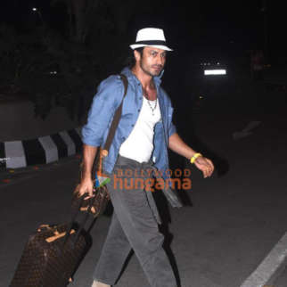 Photos: Vidyut Jammwal snapped at the airport