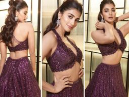 Pooja Hegde danced the night away at her brother’s sangeet wearing a purple sequin lehenga that cost Rs 1.88 Lakh