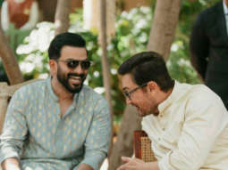 Prithviraj Sukumaran shares a laugh with Aamir Khan at a Rajasthan wedding; see photo
