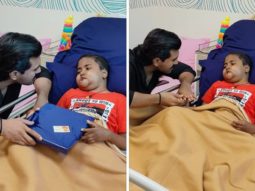 Ram Charan meets his nine-year-old fan ailing from cancer; see pics