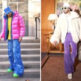 Ranveer Singh shows how to combine winter trends and hues in his