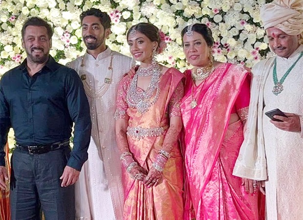 Salman Khan attends Pooja Hegde’s brother, Rishabh’s wedding; see viral picture and video