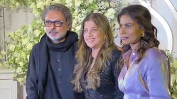 Sanjay Leela Bhansali donnes a black attire at Sidharth-Kiara’s reception