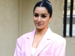 Shraddha Kapoor looks absolutely cute in white outfit with pink coat