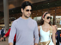 Sidharth & Kiara look extremely adorable as they walk out of the airport