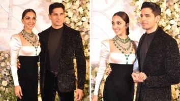 Sidharth Malhotra and Kiara Advani make excessively glamorous fashion statements in monochrome outfits at their wedding reception