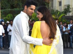 Sidharth Malhotra and Kiara Advani make their first appearance in Mumbai as husband and wife post their Jaisalmer wedding