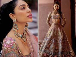 Sobhita Dhulipala exhibits ethnic magnificence in Aisha Rao’s elaborately adorned lehenga as the cover girl for Khush Magazine