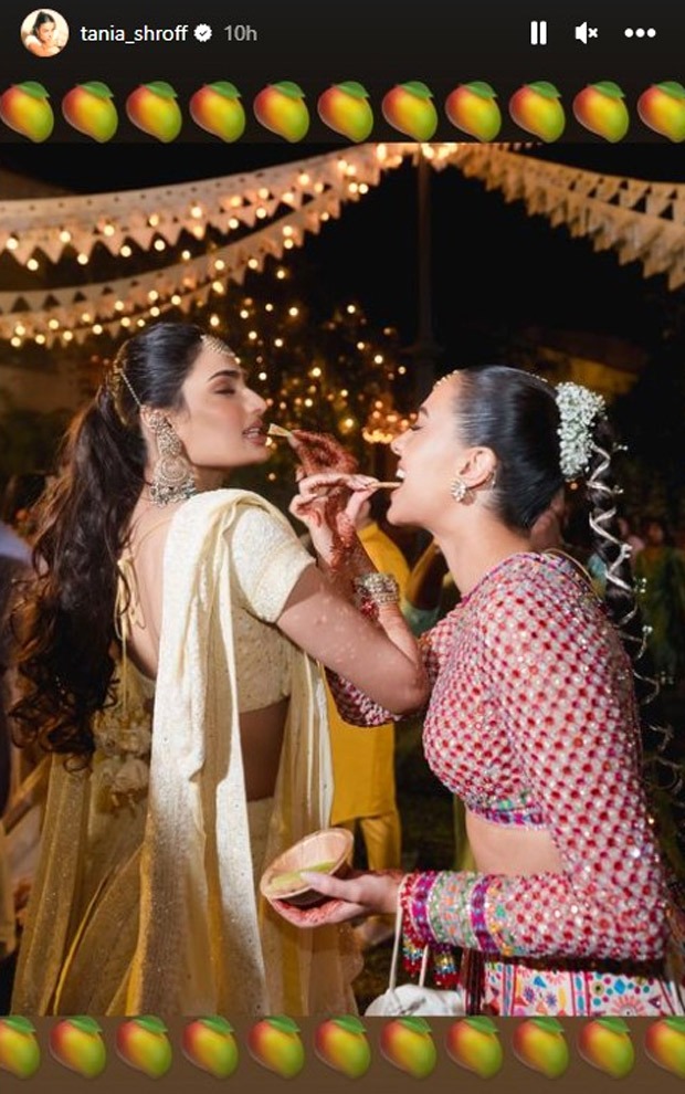 Ahan Shetty’s girlfriend Tania Shroff, shares unseen pictures from Athiya Shetty and KL Rahul’s wedding 