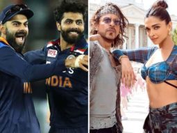 Video of Virat Kohli and Ravindra Jadeja shaking a leg on ‘Jhoome Jo Pathaan’ from Shah Rukh Khan starrer Pathaan during 1st IND Vs AUS Test Match, is going viral