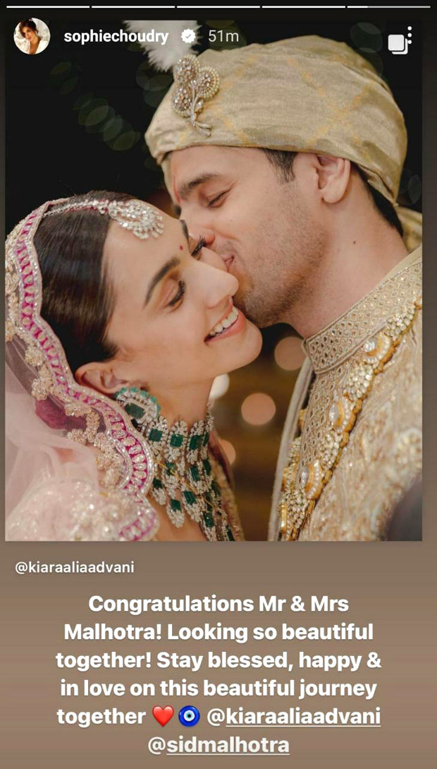 Sidharth Malhotra – Kiara Advani Wedding: SOTY stars Alia Bhatt, Varun Dhawan, Ram Charan, Katrina Kaif, Vicky Kaushal send heartfelt wishes to the newlyweds