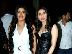 Zanai Bhosle poses with Zahrah S Khan at Aryan Khan’s party