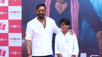 Ajay Devgn celebrates his birthday by hosting special screening of Bholaa for 100 underprivileged children in Mumbai, see photos