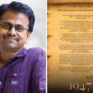 A.R. Murugadoss pens powerful open letter to all citizens; talks about his film August 16, 1947