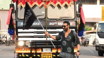 Ajay Devgn flags off the ‘Bholaa Yatra’; will take a road trip across nine cities