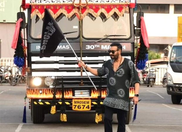 Ajay Devgn flags off the ‘Bholaa Yatra’; will take a road trip across nine cities