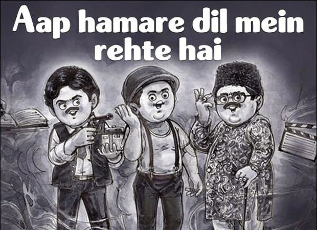 Amul pays homage to late actor-director Satish Kaushik with a doodle : Bollywood News