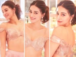 Ananya Panday is straight out of a dream in a summery pastel pink Lehenga by Amit Aggarwal