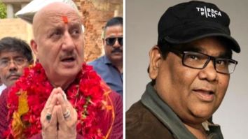 Anupam Kher visits Kalighat Temple in Kolkata to offer prayer for late actor-friend Satish Kaushik