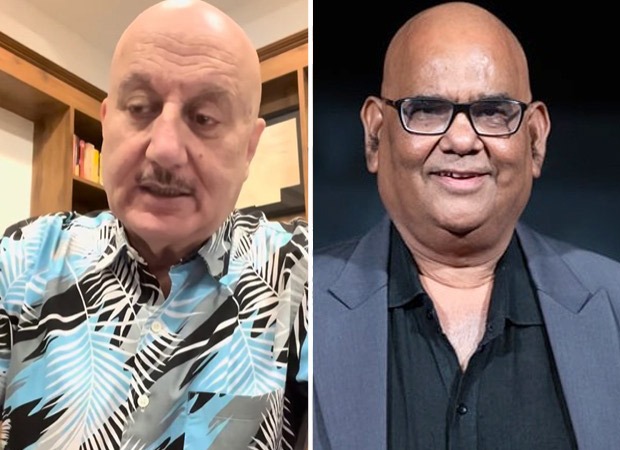 Anupam Kher gets emotional as he shares a heartfelt video for his late actor-friend Satish Kaushik