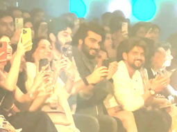 Aww!! Arjun Kapoor turns cheerleader for sister Anshula as she walks the ramp