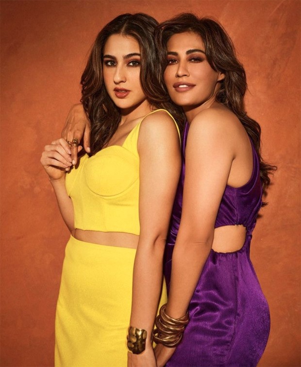 Chitrangada Singh and Sara Ali Khan seem twice as stunning in contrasting yet seductively bright outfits