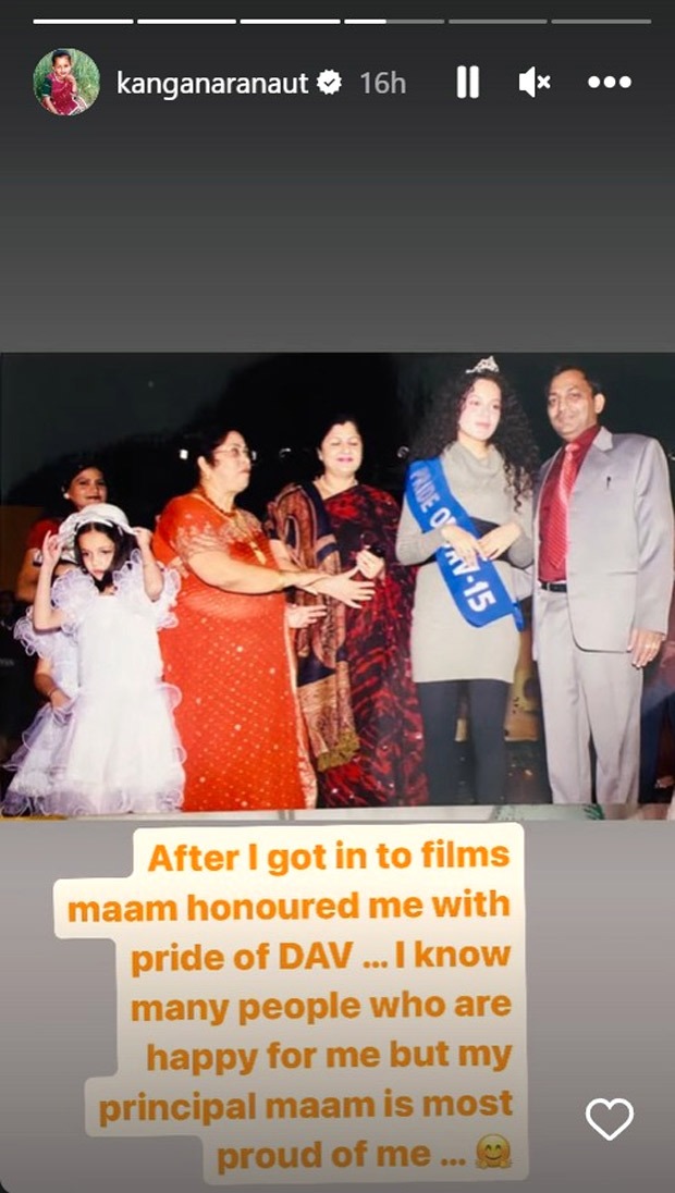 Kangana Ranaut shares throwback pictures; expresses her desire to teach acting and filmmaking