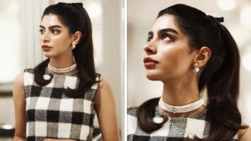 Khushi Kapoor’s chequered dress serves as evidence that checks are the ideal party outfit for looking glam