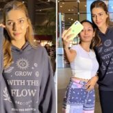 Kriti Sanon is winning hearts with her kindness; obliges fan with selfies at airport; watch 