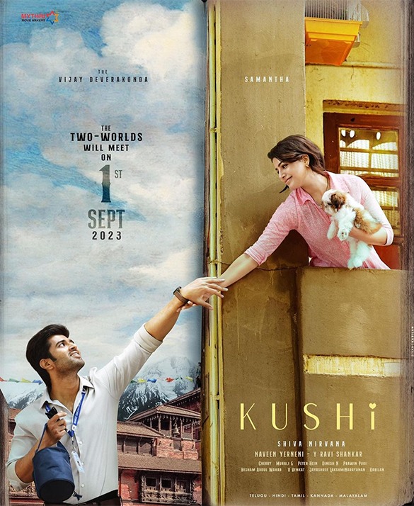 Kushi release date announced; Vijay Deverakonda-Samantha Ruth Prabhu starrer to arrive in theatres in September 2023