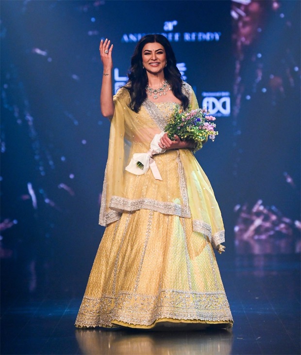 Lakme Fashion Week 2023: Sushmita Sen returns to the ramp after heart attack as she turns showstopper for Anushree Reddy: 'Thank you all for so much love & appreciation'