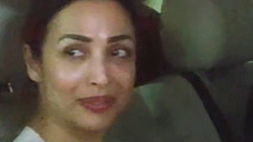 Malaika Arora waves at paps as she gets clicked